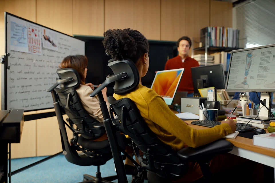 Una sedia ergonomica più semplice, ma sempre completamente dinamica