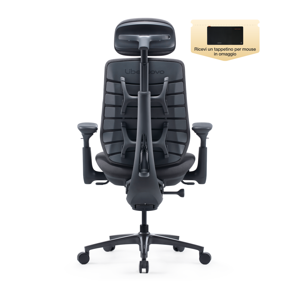 Sedia ergonomica dinamica LiberNovo Maxis
