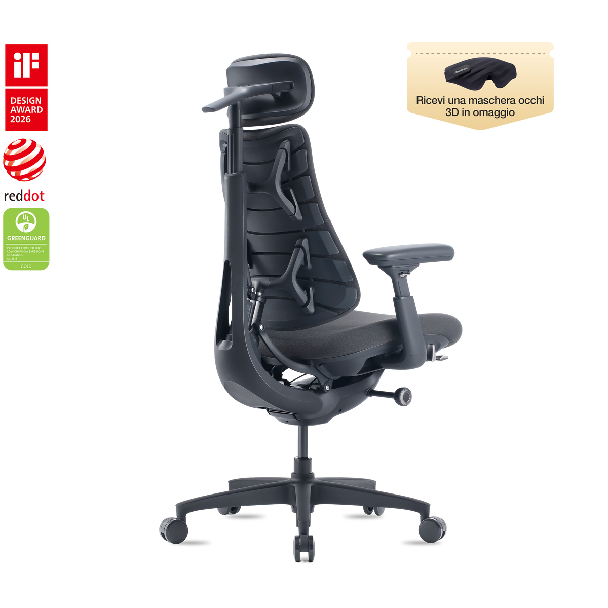 Sedie ergonomica dinamica LiberNovo Omni e Omni Gen
