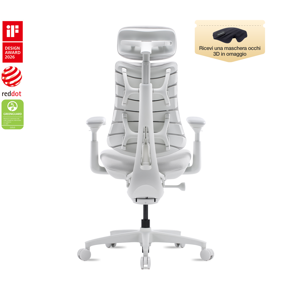 Sedie ergonomica dinamica LiberNovo Omni e Omni Gen
