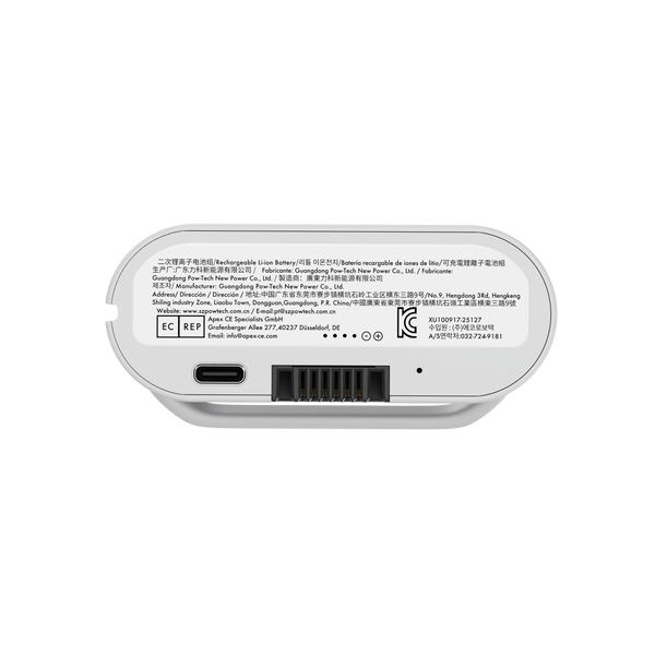Batteria ricaricabile LiberNovo per supporto lombare, stretching della colonna vertebrale e ventilazione
