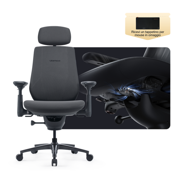 Sedia ergonomica dinamica LiberNovo Maxis
