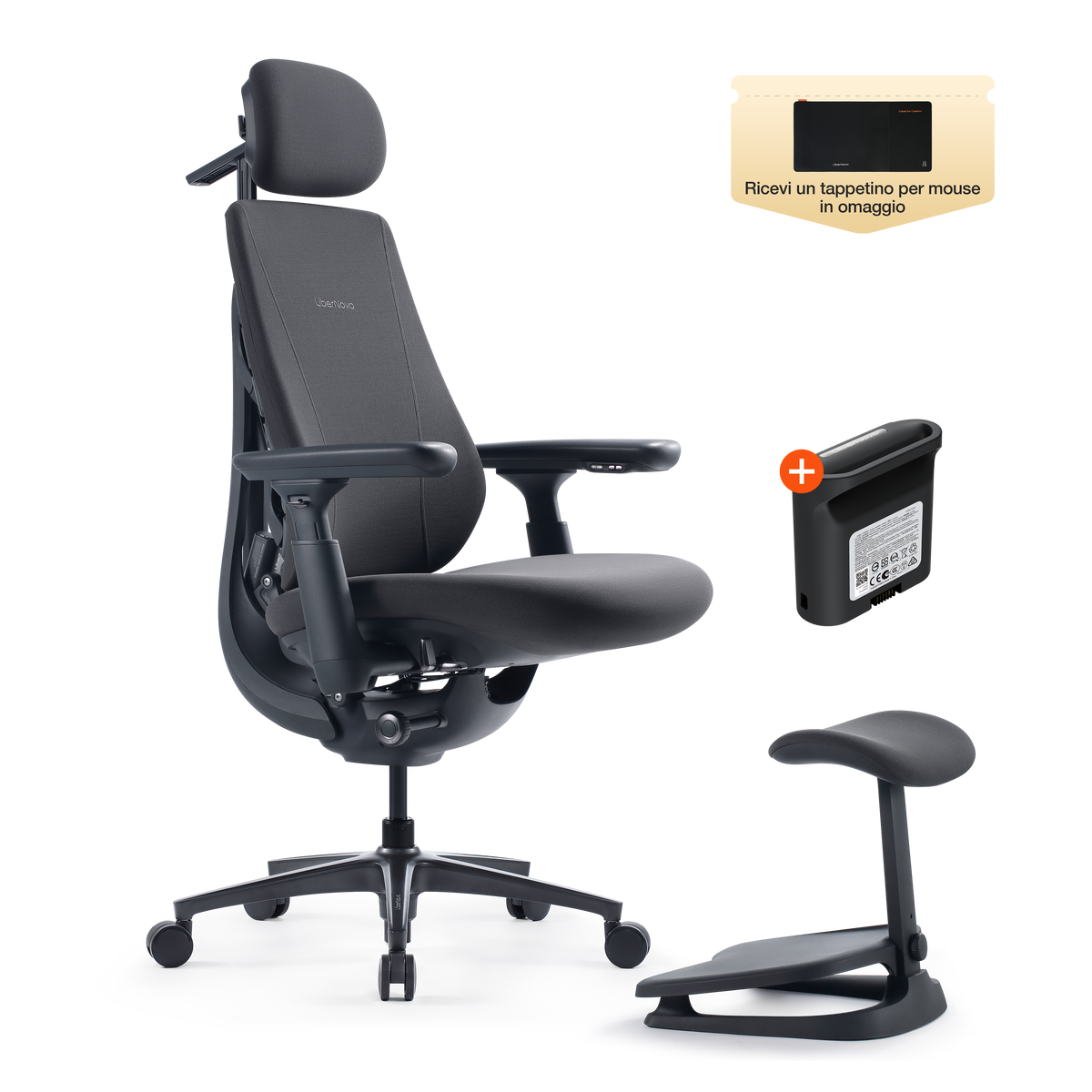 Sedia ergonomica dinamica LiberNovo Maxis
