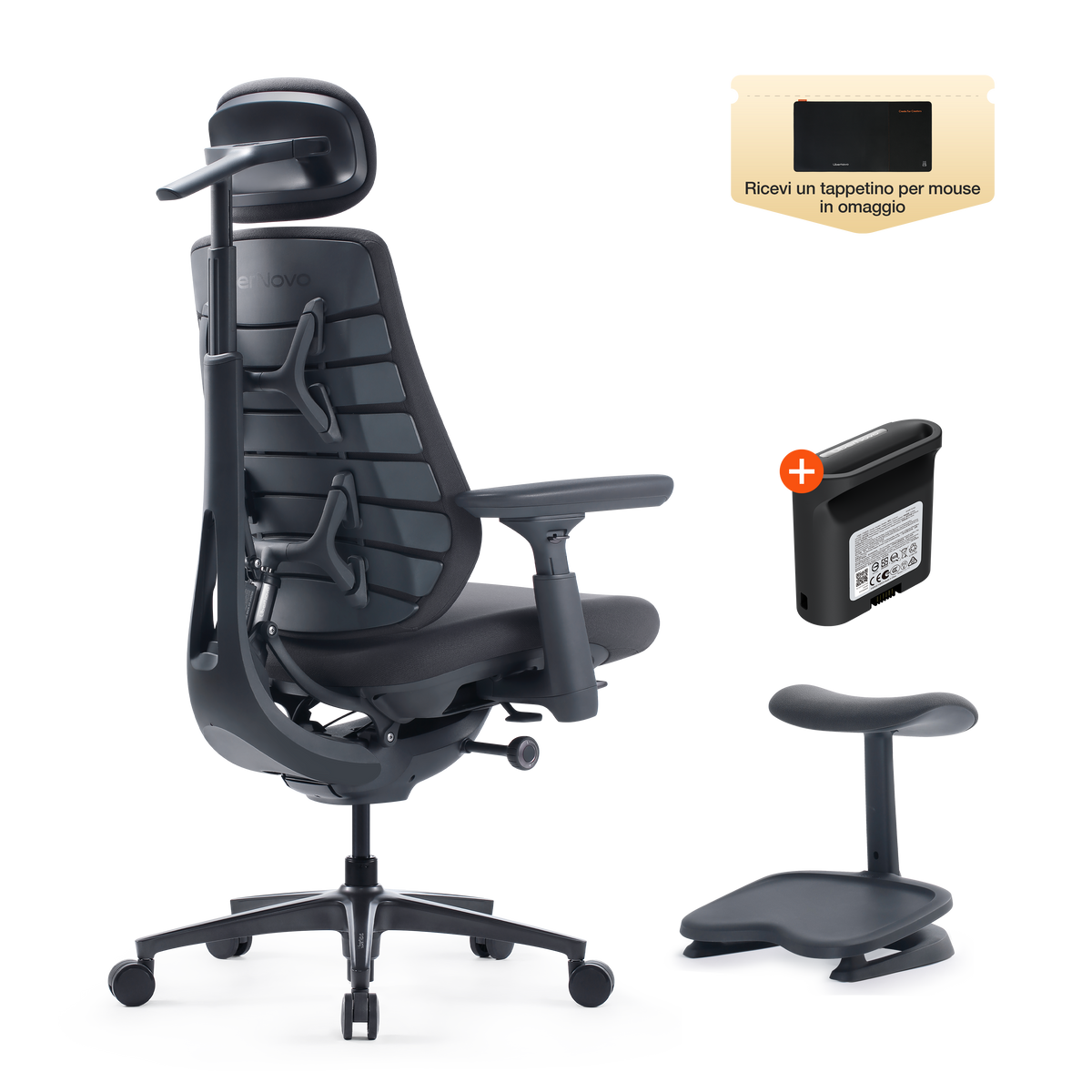 Sedia ergonomica dinamica LiberNovo Maxis
