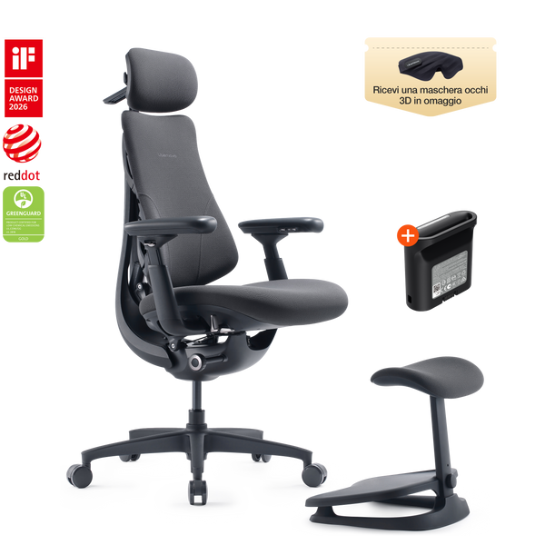 Sedie ergonomica dinamica LiberNovo Omni e Omni Gen
