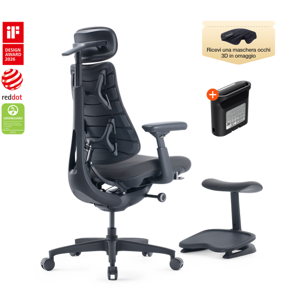 Sedie ergonomica dinamica LiberNovo Omni e Omni Gen
