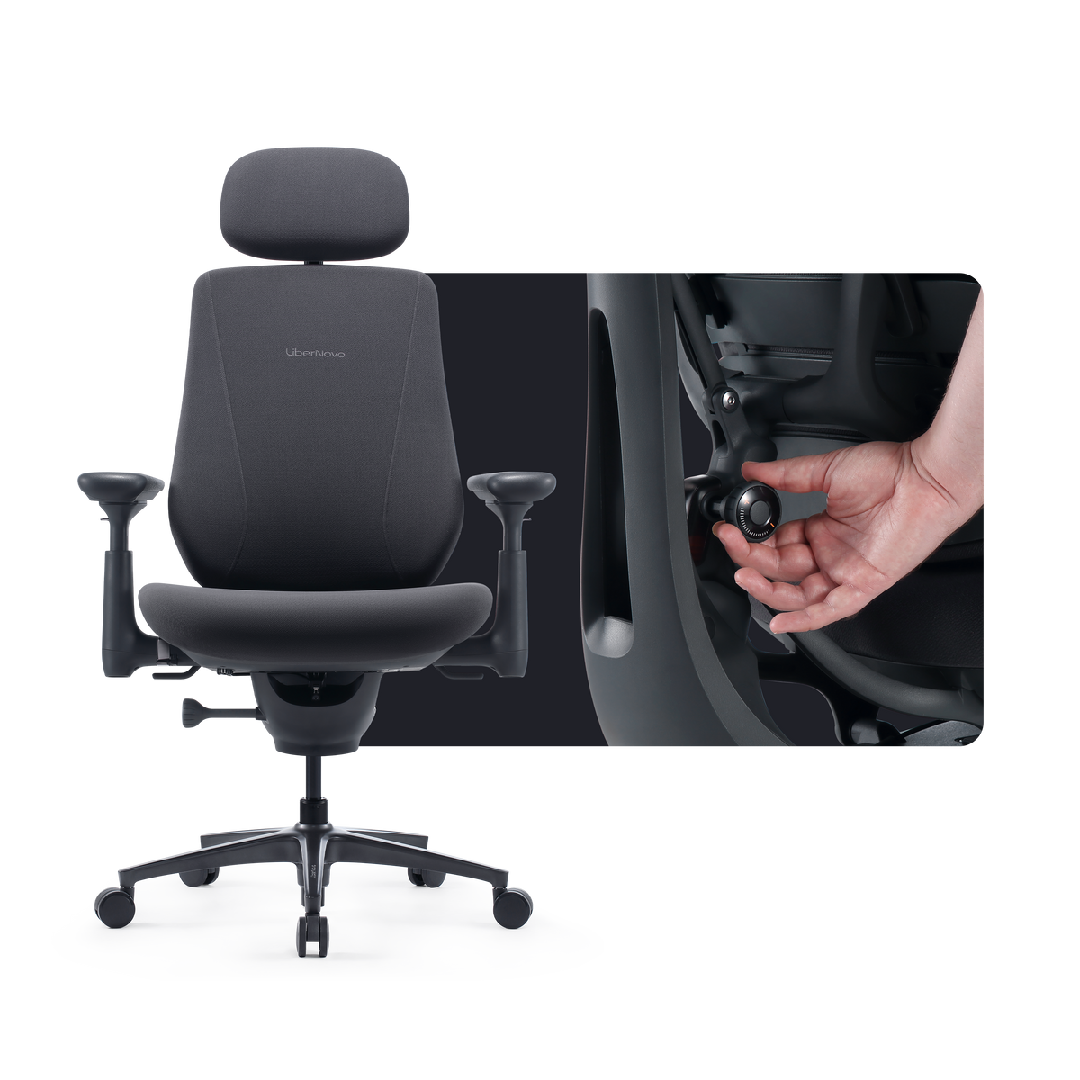 Sedia ergonomica dinamica LiberNovo Maxis
