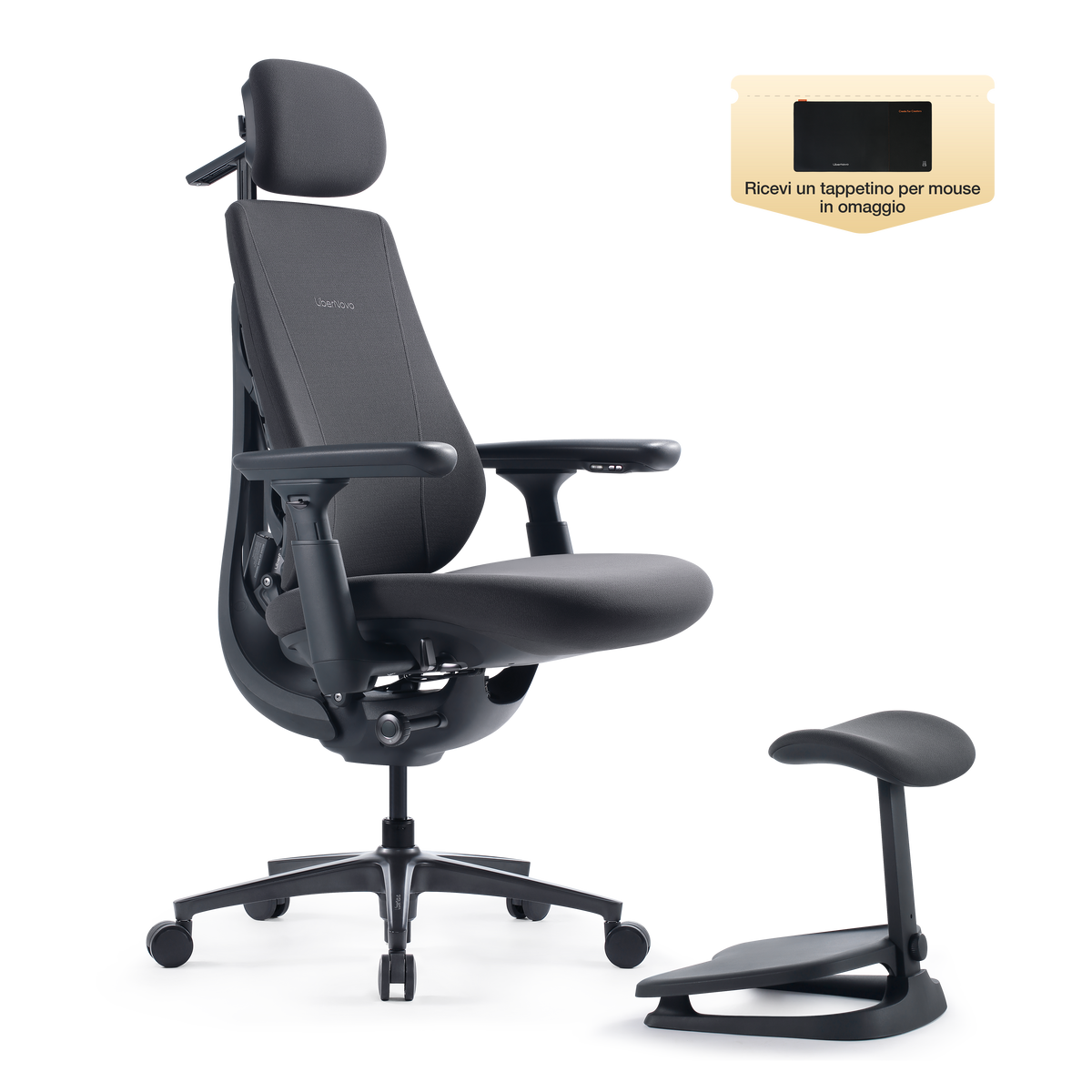 Sedia ergonomica dinamica LiberNovo Maxis
