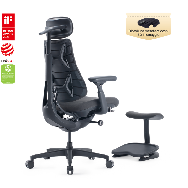 Sedie ergonomica dinamica LiberNovo Omni e Omni Gen

