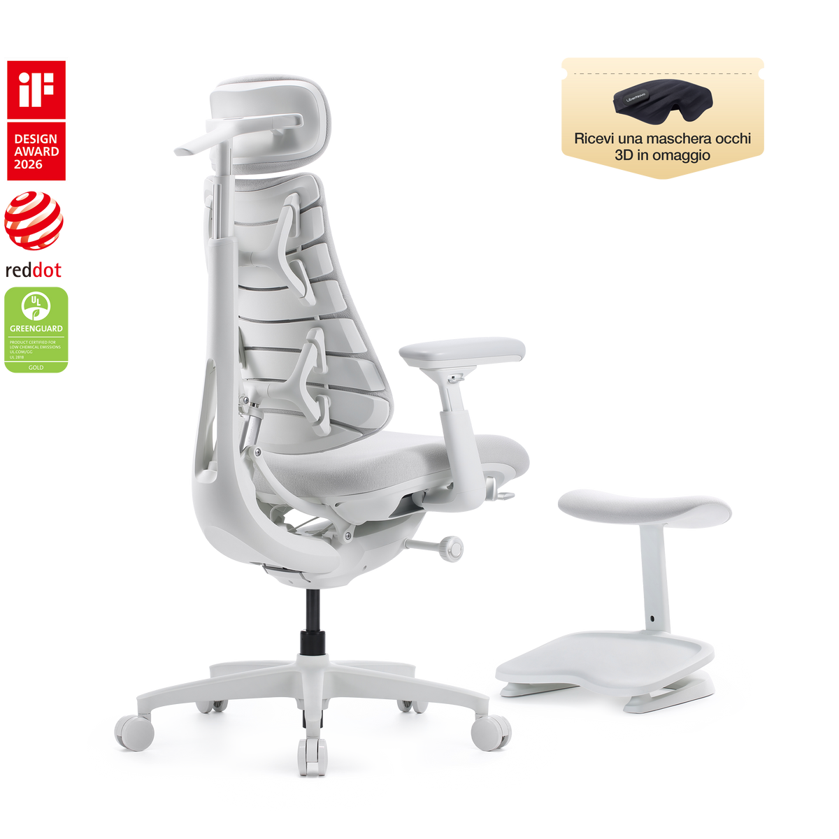 Sedie ergonomica dinamica LiberNovo Omni e Omni Gen
