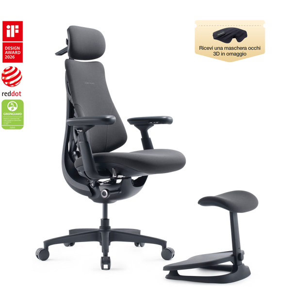 Sedie ergonomica dinamica LiberNovo Omni e Omni Gen
