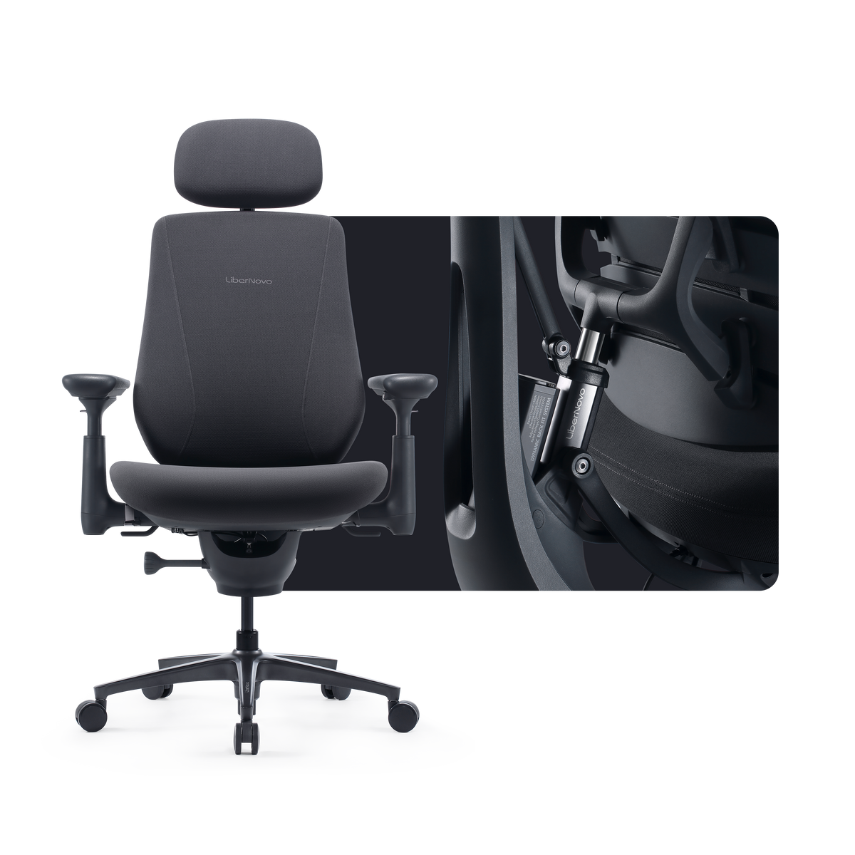 Sedia ergonomica dinamica LiberNovo Maxis
