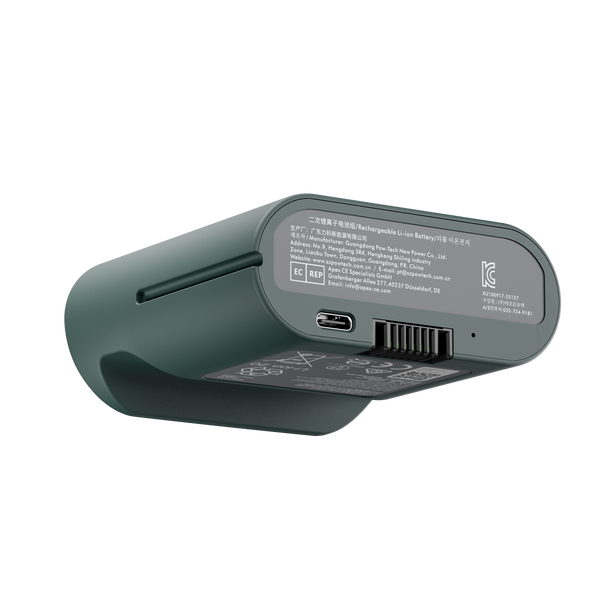 Batteria ricaricabile LiberNovo per supporto lombare, stretching della colonna vertebrale e ventilazione
