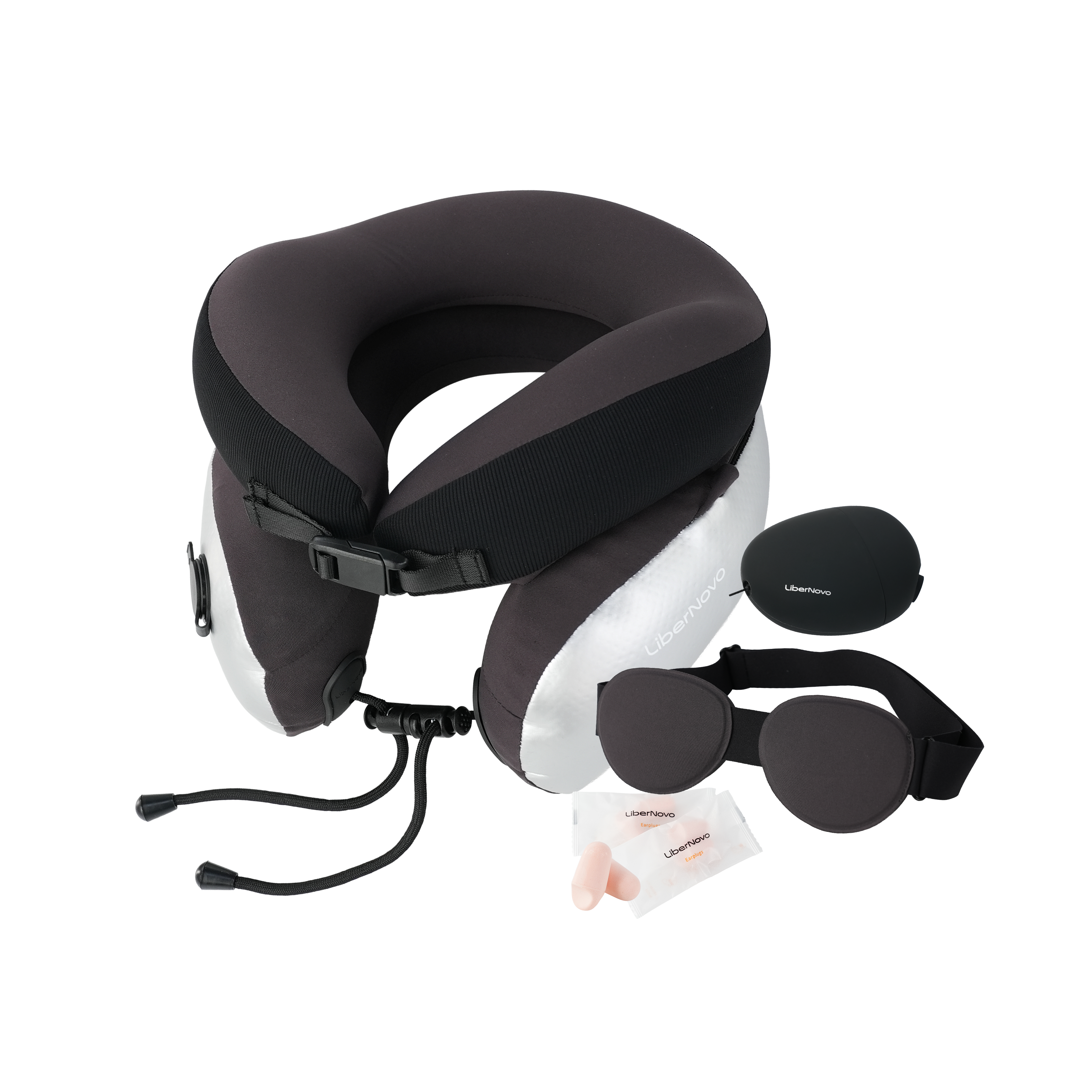 Libernovo Ergo To-Go Kit – kit da viaggio e aereo 3-in-1 compatto